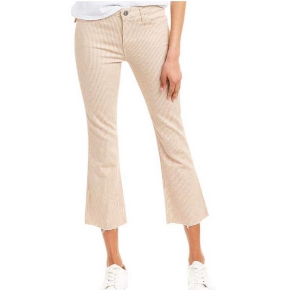Ag The Jody High Rise Slim Flare Crop Jean